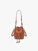 Jen & Co. - M2275 Cordelia Drawstring Bucket Bag w/ Strap