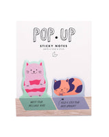 Girl of All Work - CATS POP UP STICKY NOTE