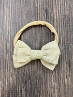 The Hair Bow Company - Corduroy Bow Headband