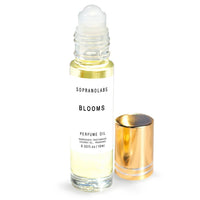 SopranoLabs - BLOOMS Vegan Perfume Oil. Gift for her. Roll on 10 ml