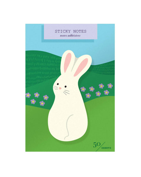 Girl of All Work - Bunny Die Cut Sticky Notes