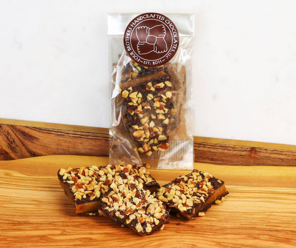 Four Brothers Chocolates - 1.5 oz. "Grab-n-Go" Butter Almond Toffee