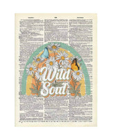 Crazilyhumbledesigns - Wild, inspirational, Vintage Dictionary Print