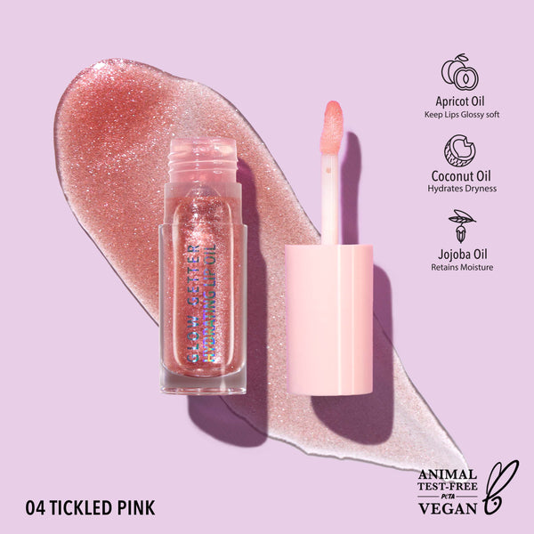 Moira Cosmetics - Glow Getter Hydrating Lip Oil (004 Tickled Pink)