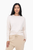 Mono B - Dolman-Sleeved Top: Natural / S:M:L (2:2:2)