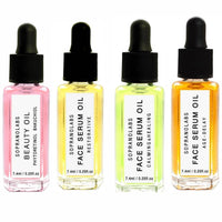 SopranoLabs - Face Serum Oils Sample Pack. 4 Testers (7.4 ml/0.25 fl oz).