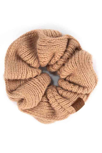 Hana - C.C Soft Knit Scrunchies