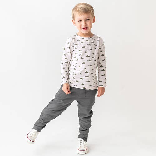 RuffleButts - Boys Mellow Mountains Graphic Tee