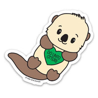 Kiss and Punch - Punny 3 Inch Do Unto Otters Vinyl Sticker