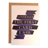 Thanks You're Welcome - Literally the First Card I saw