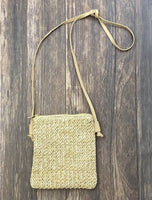 The Hair Bow Company - Oatmeal Woven Straw Purse for Girls