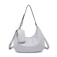 Jen & Co. - M2079NY Jada Nylon Shoulder Bag w/ Coin Pouch