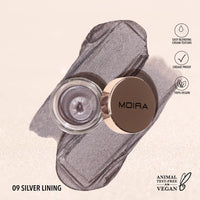 Moira Cosmetics - Everlust Shimmer Cream Shadow (009, Silver Lining)