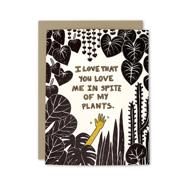 Wit & Whistle - In Spite of My Plants Card