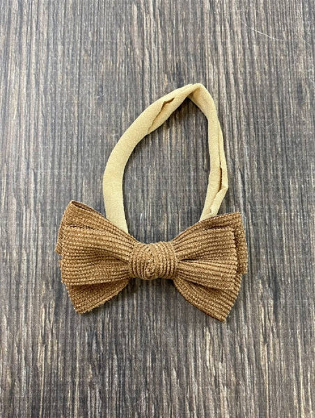 The Hair Bow Company - Corduroy Bow Headband