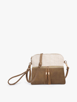 Jen & Co. - M1785AWHD Tara Arrowhead Crossbody w/ Front Zip Pocket