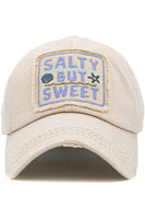 Hana - Salty But Sweet Washed Vintage Ballcap