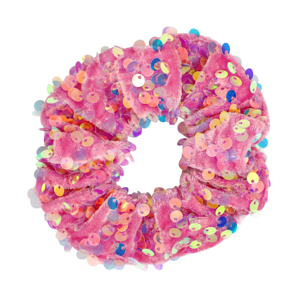 Pink Poppy USA - Sequin Velvet Hair Scrunchie | Pack of 6