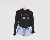 Mistake on The Lake - Ohio Wine Corkscrew Hoodie: BLACK / M