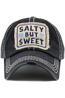 Hana - Salty But Sweet Washed Vintage Ballcap