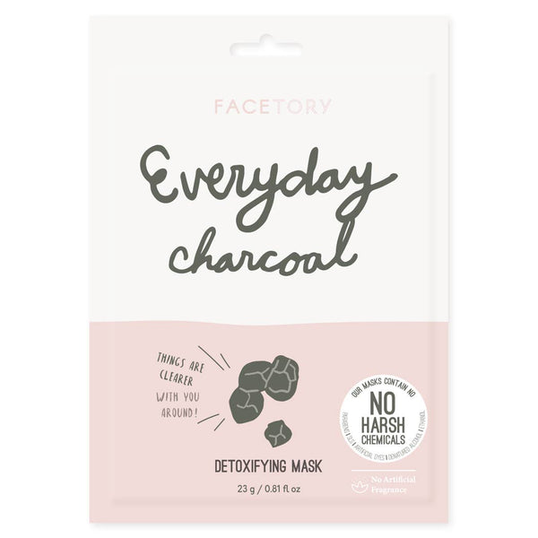 FaceTory - Everyday, Charcoal Detoxifying Mask