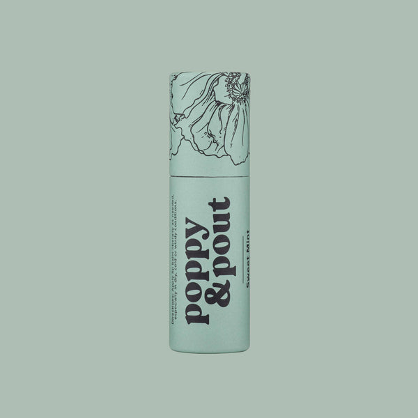 Poppy & Pout - Lip Balm, Sweet Mint