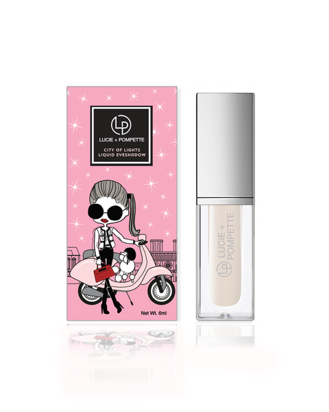 Lucie + Pompette - City of Lights Liquid Eyeshadow - Or Blanc (01)