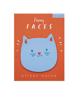 Girl of All Work - Cat Funny Faces Sticky Notes