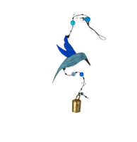 Whimsies - Hummingbird wind chime garden door hanger nana bell patio