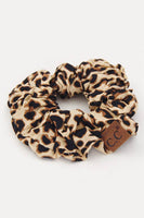 C.C Leopard Scrunchie