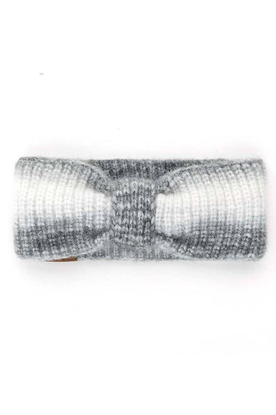 C.C Multi Color Ombre Headband: Black