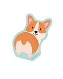 Girl of All Work - Corgi Vinyl Sticker