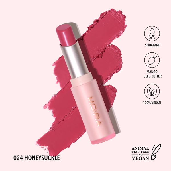 Moira Cosmetics - Signature Lipstick (024, Honeysuckle)