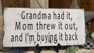 Dudley's Cottage & Gifts - GRANDMA HAD IT boho mom girl daughter