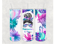 The Potted Oasis - Summer Vibes Tumbler