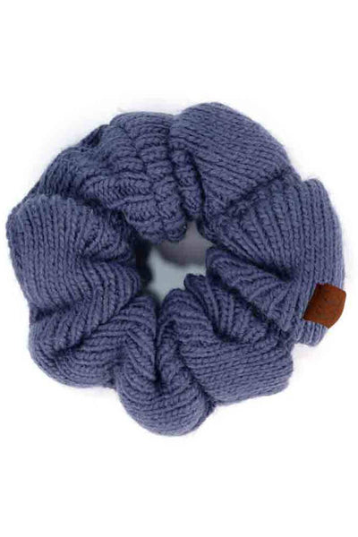 Hana - C.C Soft Knit Scrunchies